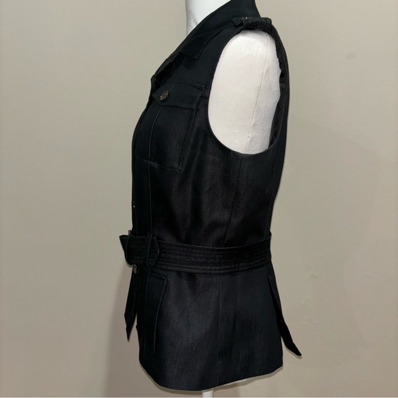 Calvin Klein Denim Vest Size 8 - Picture 3 of 4